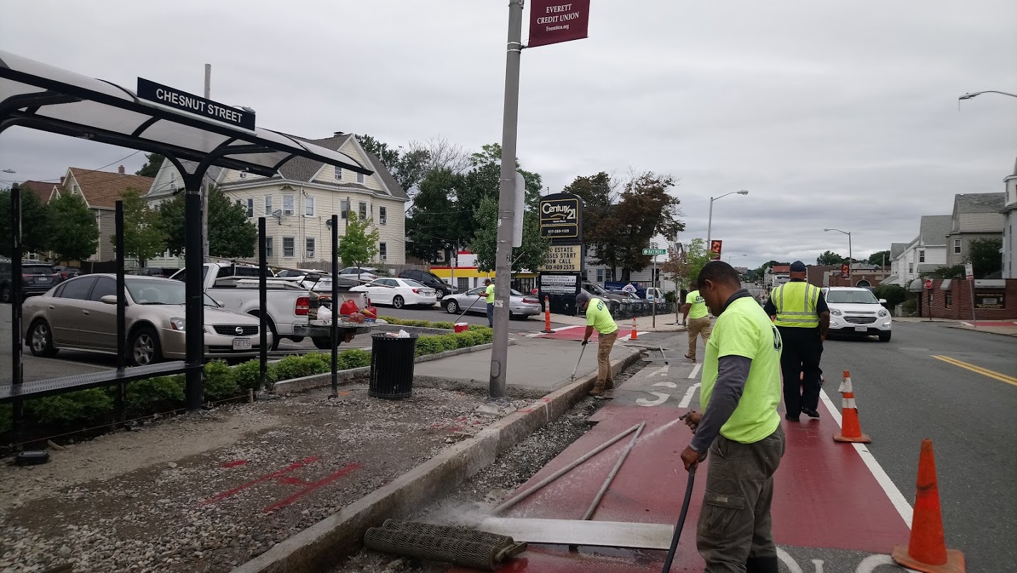 Everett Bus Stop Improvements Howard Stein Hudson 